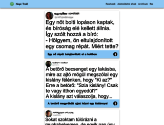napitroll.hu screenshot