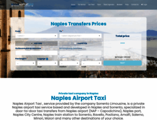 naples-airport-taxi.com screenshot