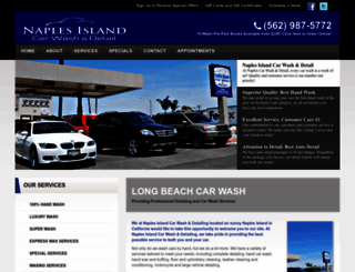 naplesislandcarwash.com screenshot