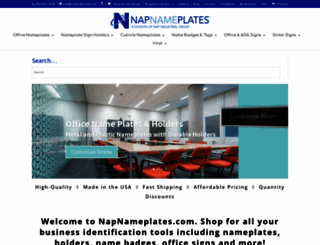 napnameplates.com screenshot