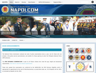 napolcom.gov.ph screenshot