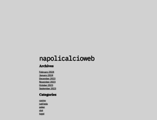 napolicalcioweb.com screenshot