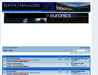 napolimagazine.info screenshot