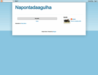napontadaagulha1.blogspot.com screenshot