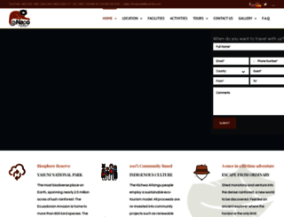 napowildlifecenter.com screenshot