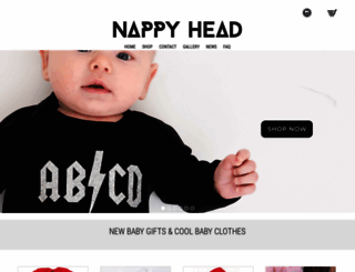 nappyhead.co.uk screenshot