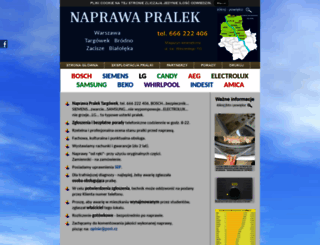 naprawa-pralek.warszawa.pl screenshot