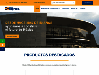 napresa.com.mx screenshot