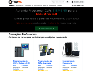 naptec.com.br screenshot