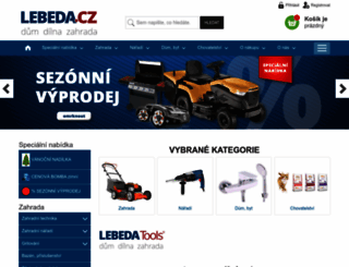 naradi-lebeda.cz screenshot