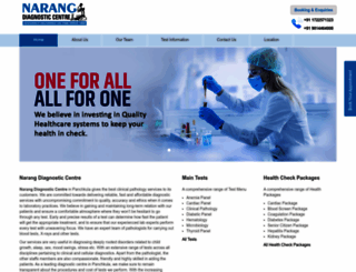 narangdiagnosticcentre.com screenshot
