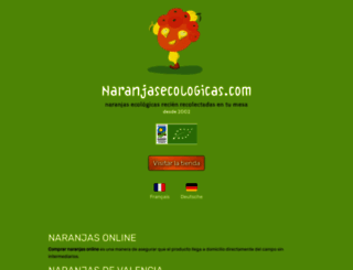 naranjasecologicas.com screenshot