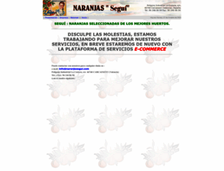 naranjasegui.com screenshot