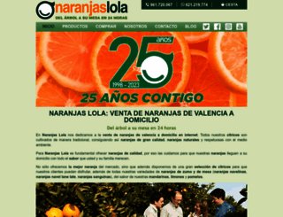 naranjaslola.com screenshot