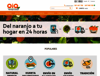 naranjasquique.com screenshot