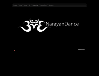 narayandance.org screenshot