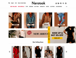 narolook.com screenshot