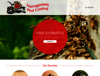narragansettpestcontrol.com screenshot