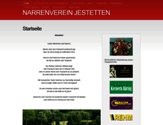 narren-verein-jestetten.de screenshot