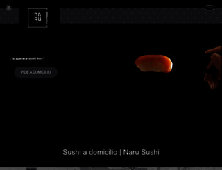 narusushi.es screenshot