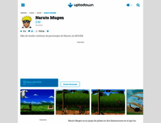 naruto-mugen.uptodown.com screenshot