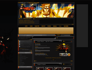 narutoplayers.com.br screenshot