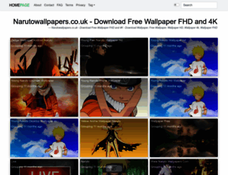 narutowallpapers.co.uk screenshot