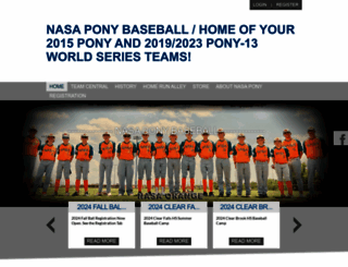 nasapony.org screenshot