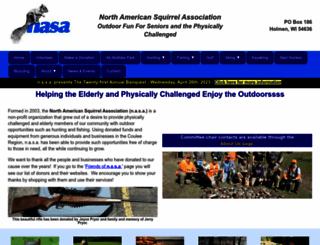 nasasquirrel.org screenshot