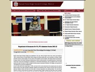 nascollege.org screenshot