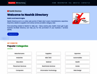 nashikdirectory.com screenshot