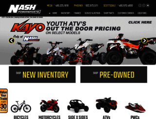 nashpowersports.com screenshot