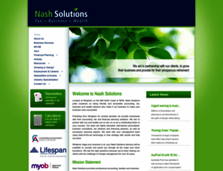nashsolutions.com.au screenshot