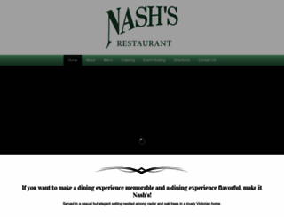 nashsrestaurant.com screenshot