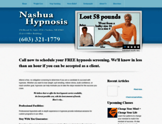 nashuahypnosis.com screenshot