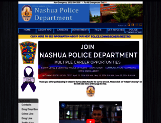 nashuapd.com screenshot