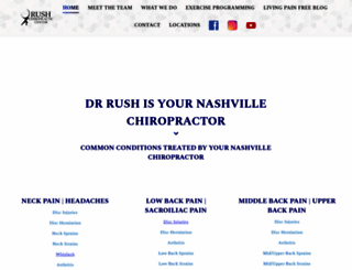 nashville-chiropractor.com screenshot