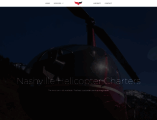 nashvillehelicoptercharter.com screenshot