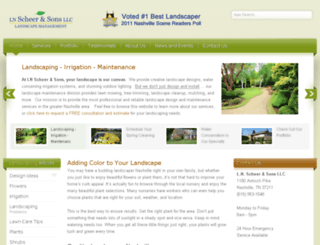 nashvillelandscapingservice.com screenshot