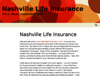 nashvillelifeinsurance.com screenshot