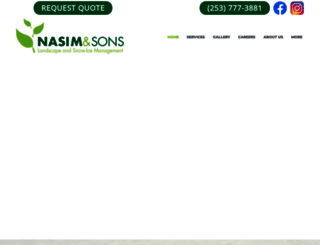 nasimandsons.com screenshot