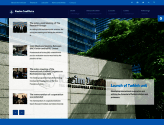 nasiminstitute.org screenshot