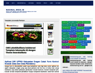 nasrul.web.id screenshot
