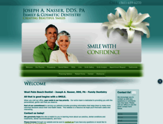 nasserdental.com screenshot