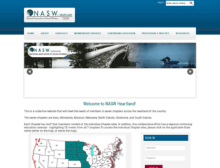 nasw-heartland.site-ym.com screenshot