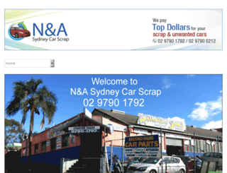 nasydneycarscrap.com.au screenshot