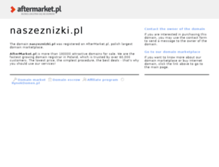 naszeznizki.pl screenshot