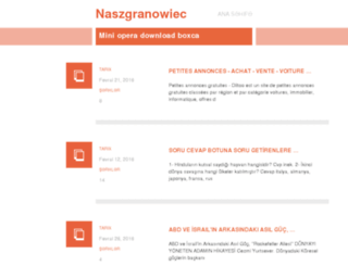 naszgranowiec.pl screenshot