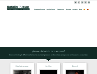 nataliapiernas.com screenshot
