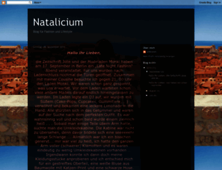 natalicium.blogspot.de screenshot